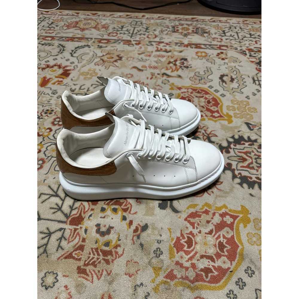 Alexander McQueen Leather low trainers - image 4