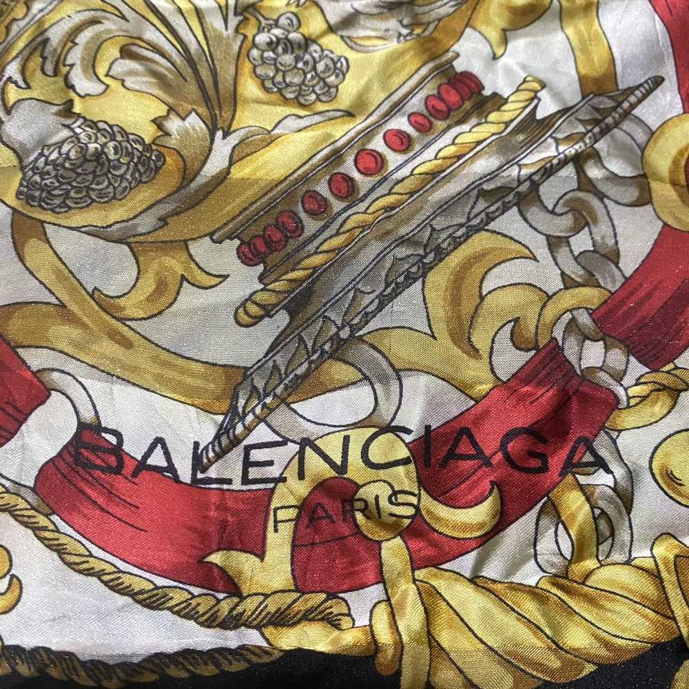 Balenciaga × Vintage Balenciaga Silk Scarf - image 5