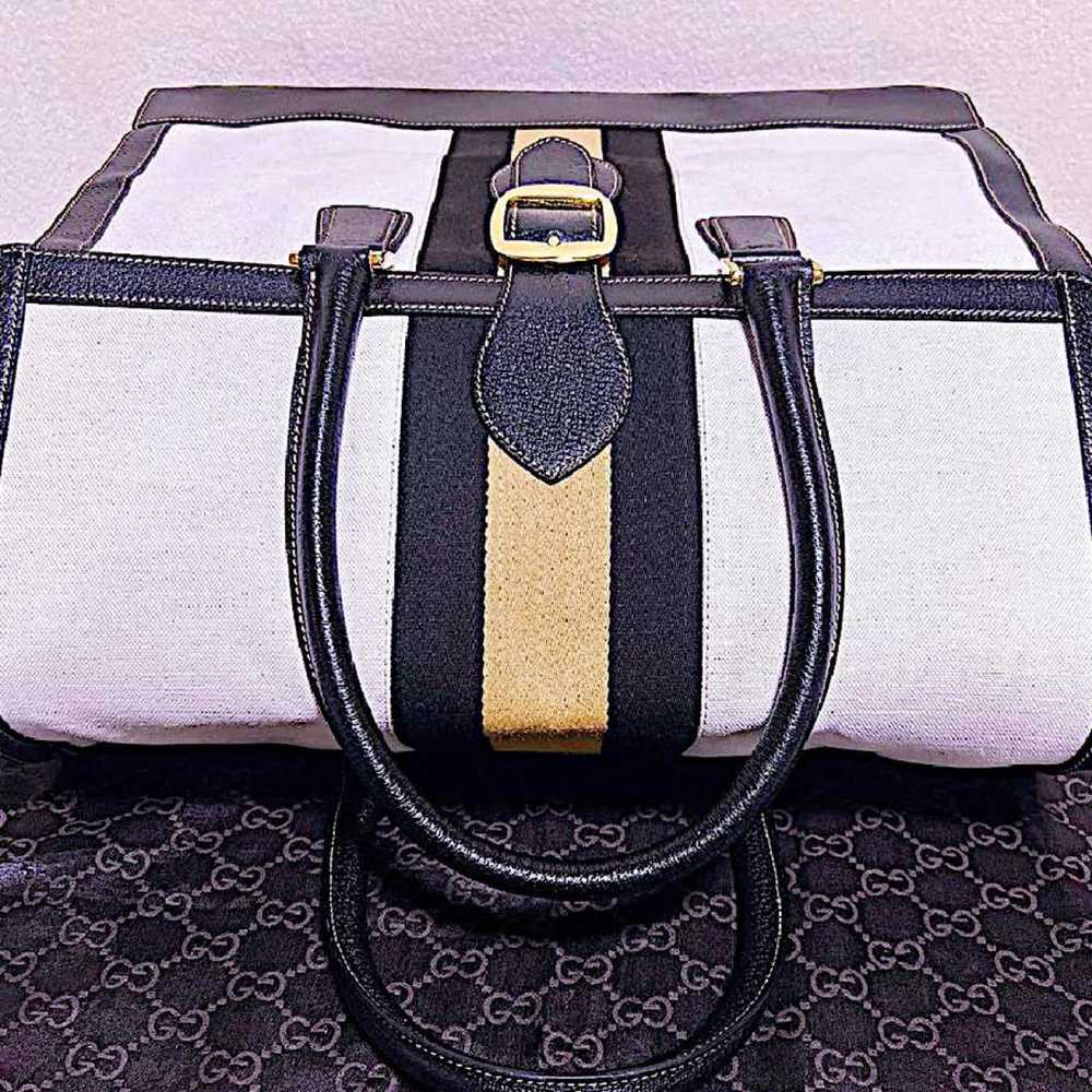 Gucci Cloth travel bag - image 4