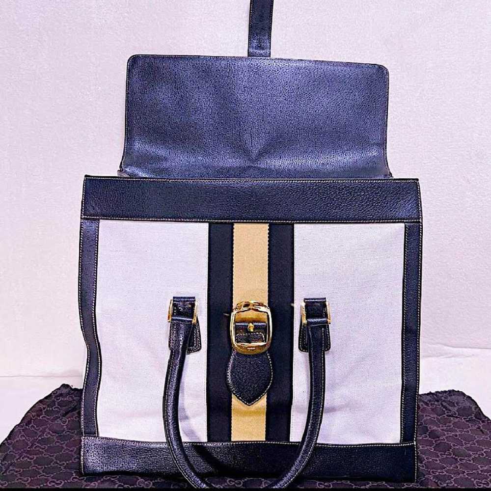 Gucci Cloth travel bag - image 5