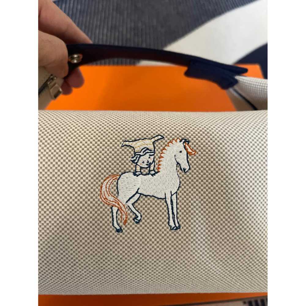 Hermès Bride à brac cloth travel bag - image 9