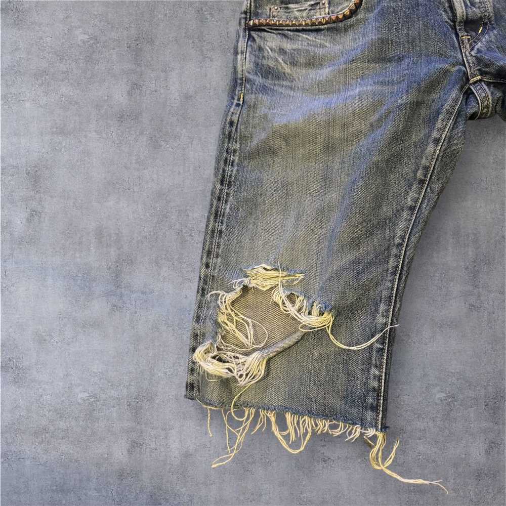 Hysteric Glamour Studded pocket hysteric cut jorts - image 3