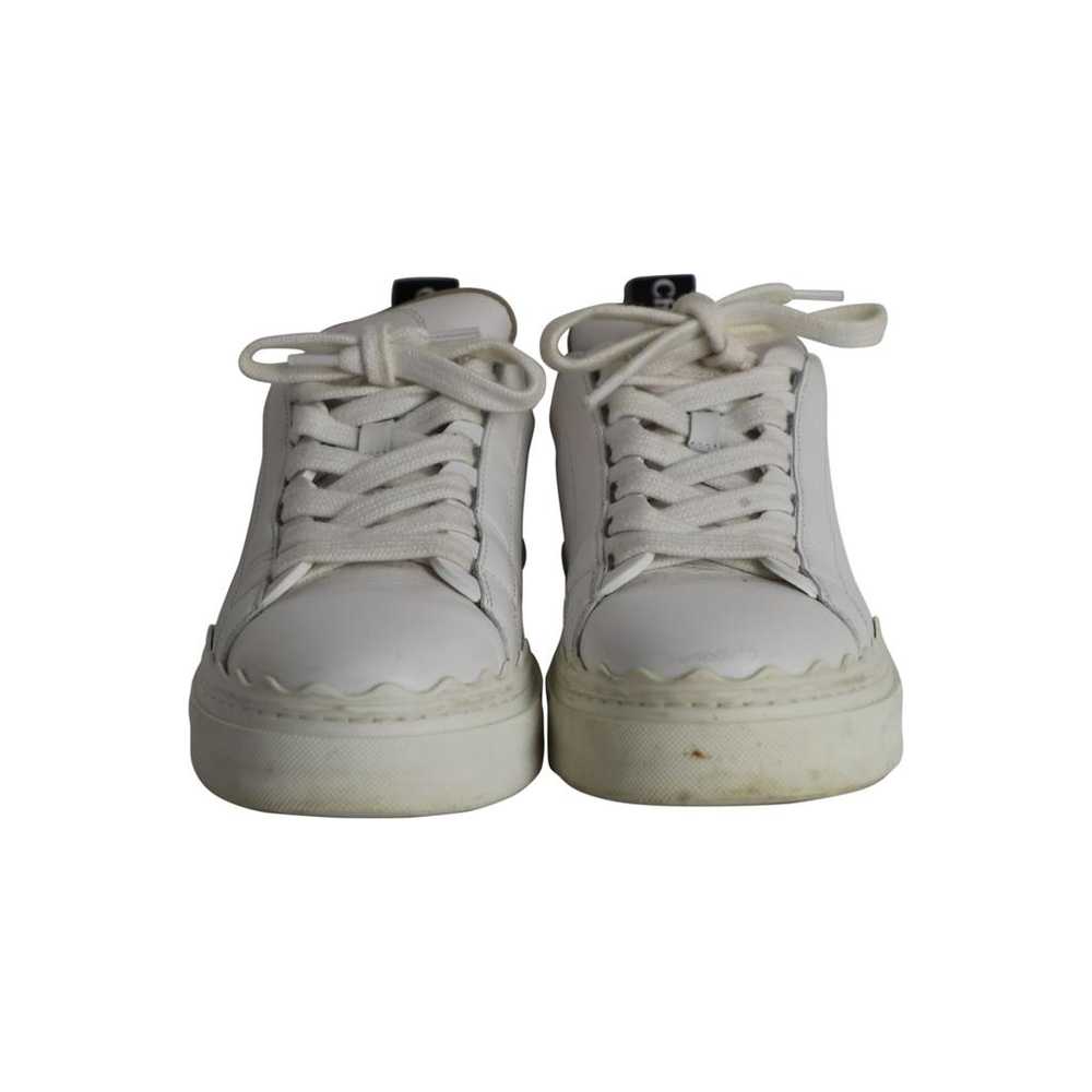 Chloé Leather trainers - image 2