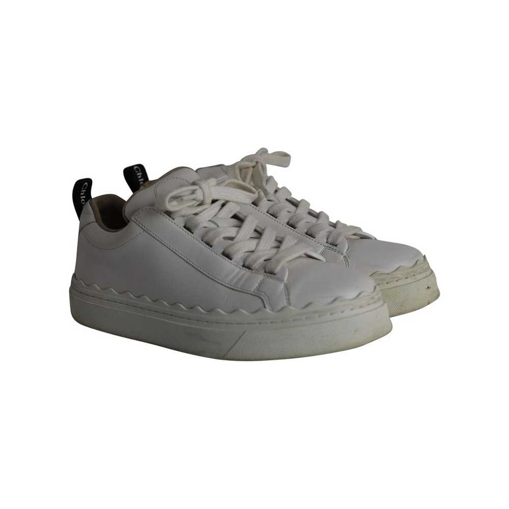 Chloé Leather trainers - image 3