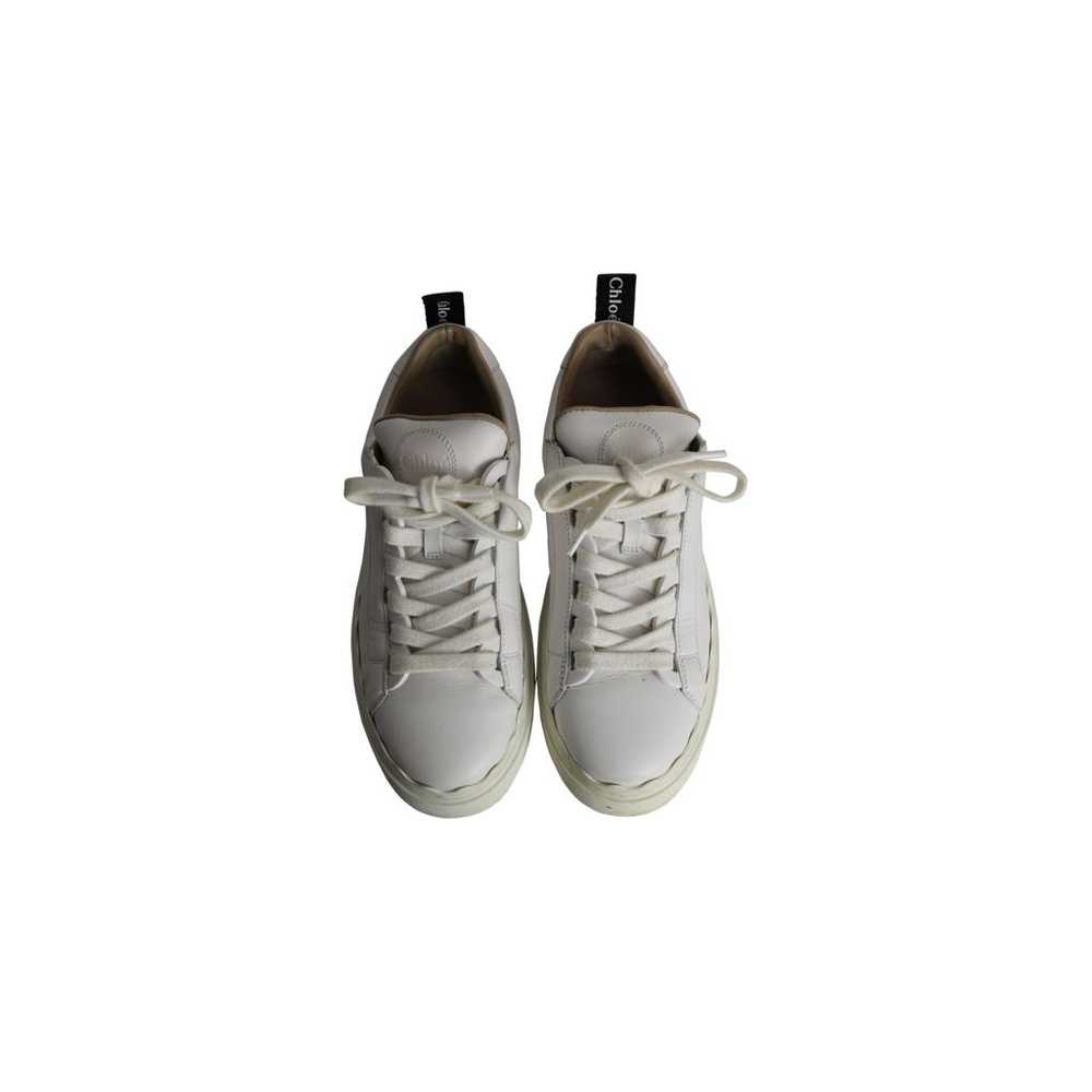 Chloé Leather trainers - image 5