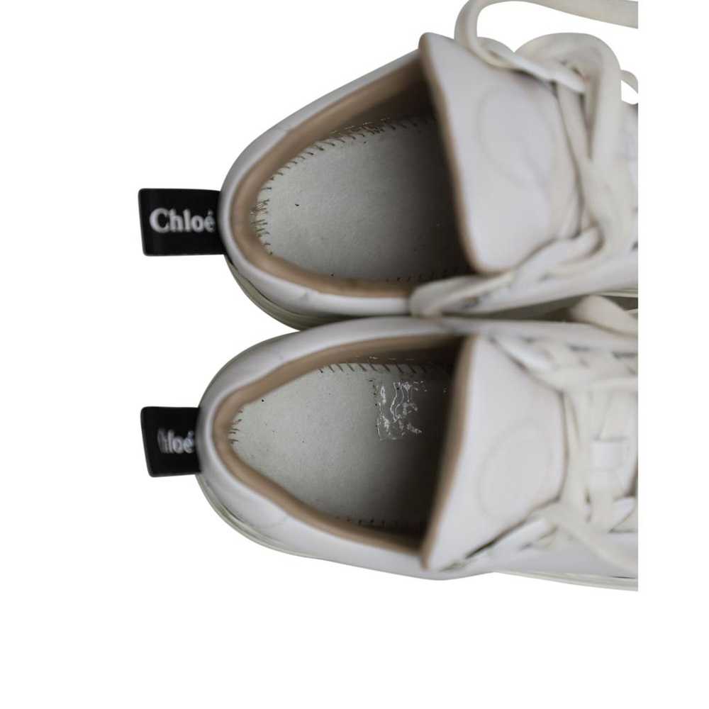 Chloé Leather trainers - image 9