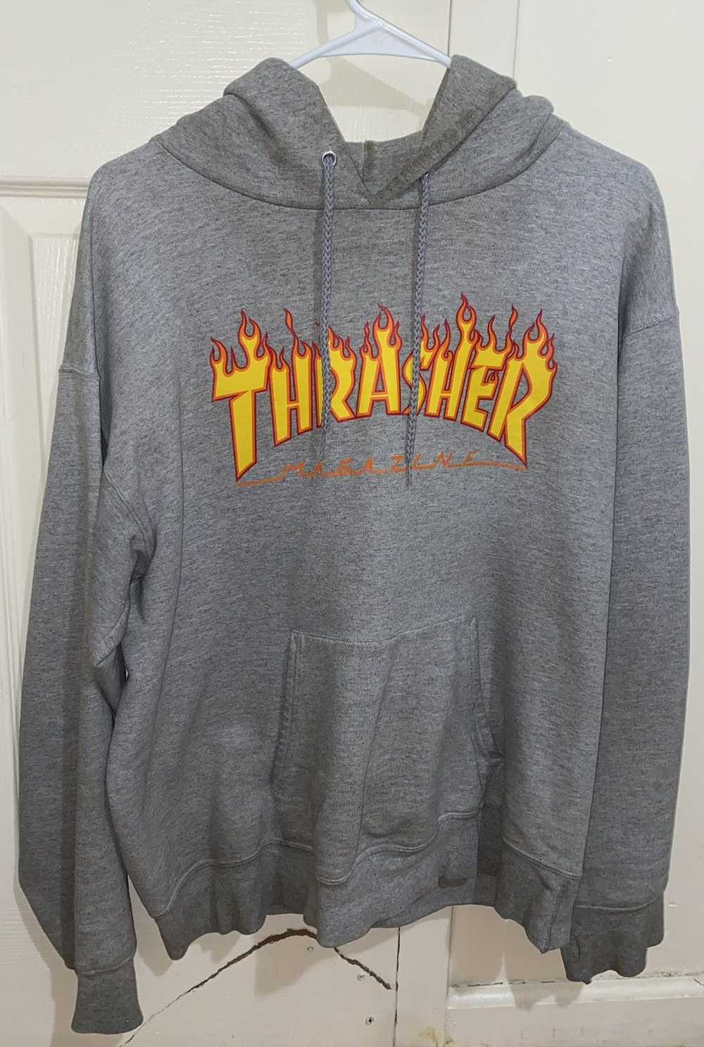 Thrasher Thrasher classic vintage hoodie (sz-smal… - image 1