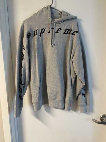 Supreme Supreme Raised Embroidery Hooded Sweatshir