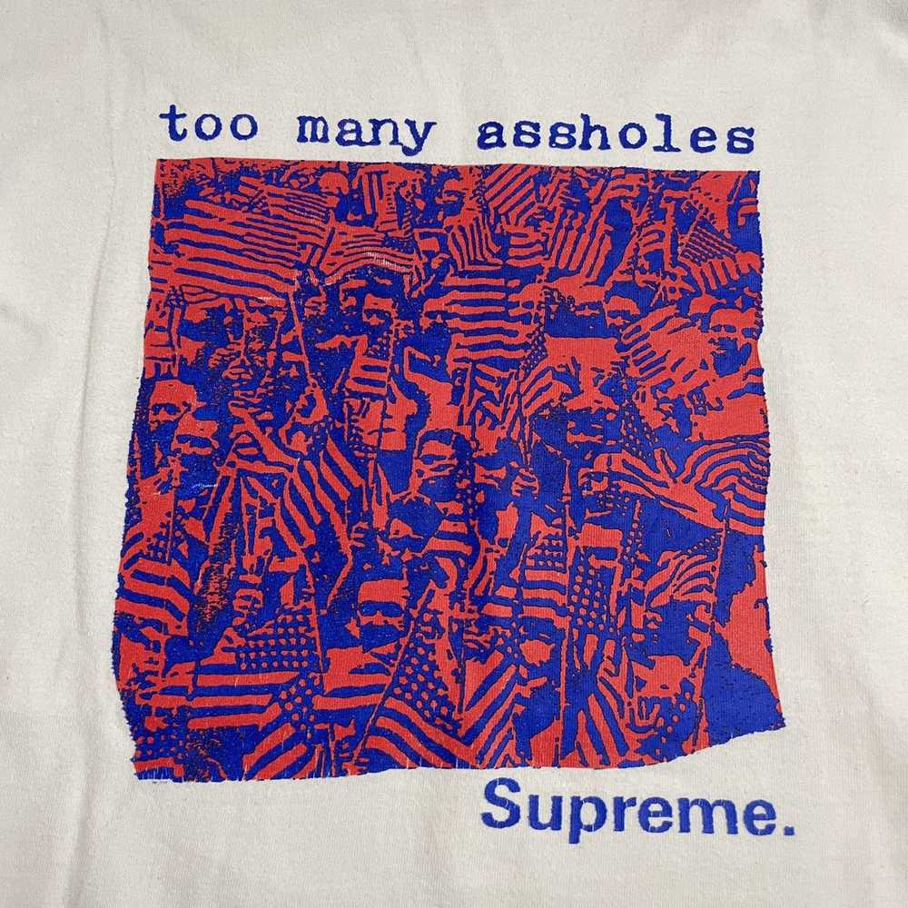 Supreme Supreme too many assholes tee (ss22) - image 2