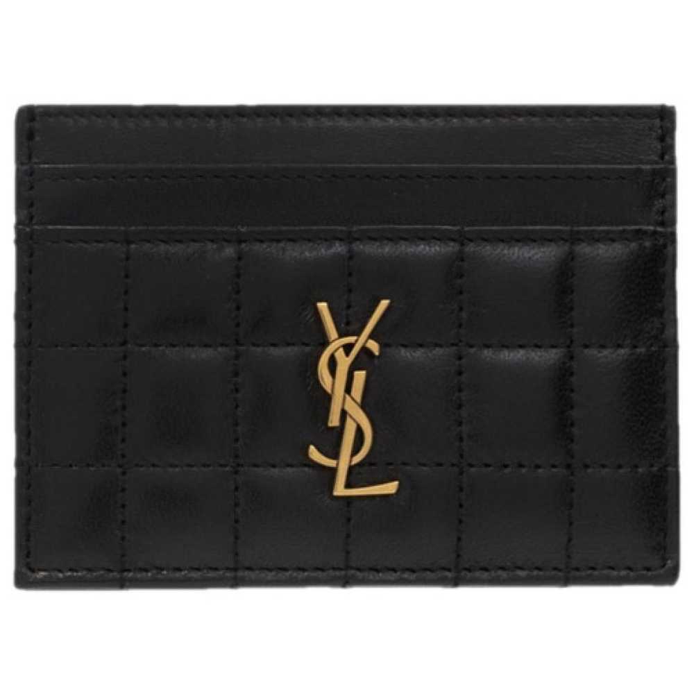 Saint Laurent Leather card wallet - image 1