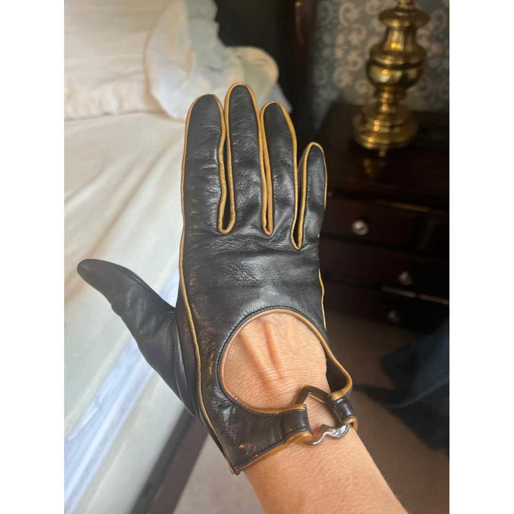 Moschino Leather gloves - image 3