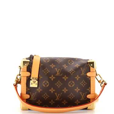 Louis Vuitton Side Trunk Handbag Monogram Canvas … - image 1