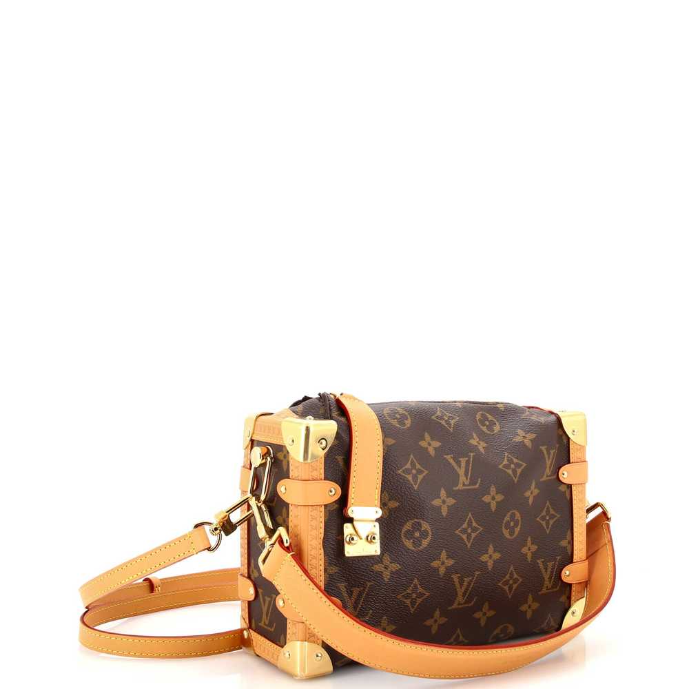 Louis Vuitton Side Trunk Handbag Monogram Canvas … - image 2