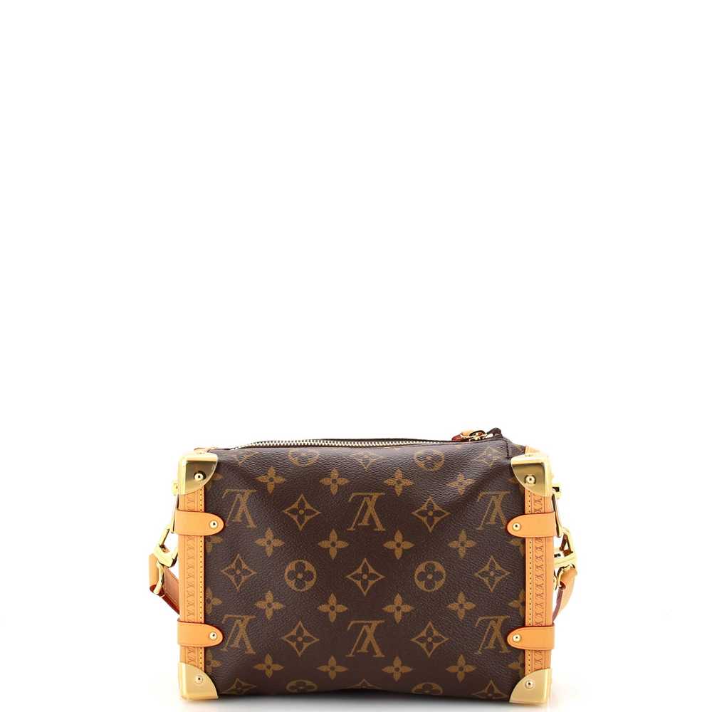 Louis Vuitton Side Trunk Handbag Monogram Canvas … - image 3