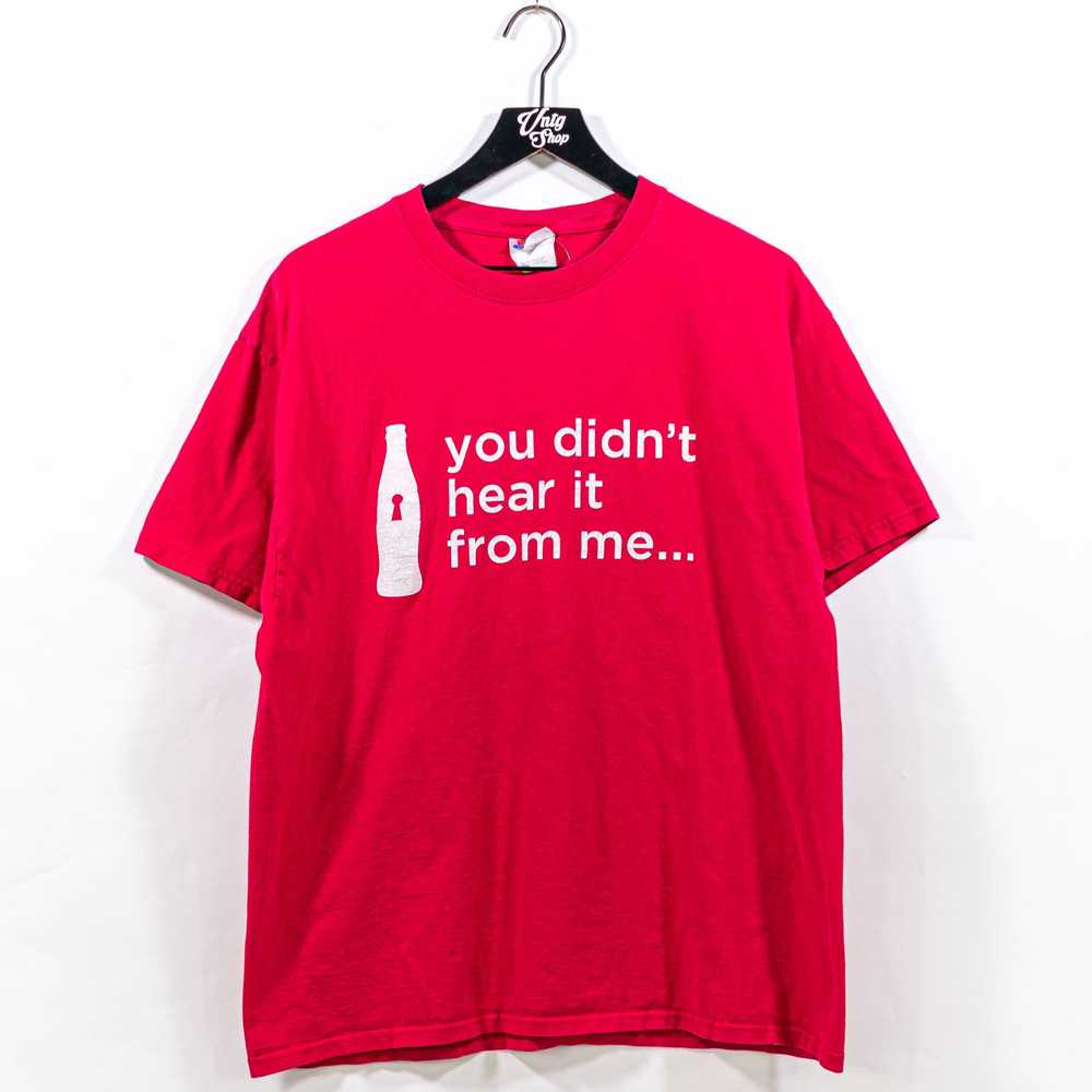 Coca Cola × Humor × Vintage Coca Cola T-Shirt XL … - image 1