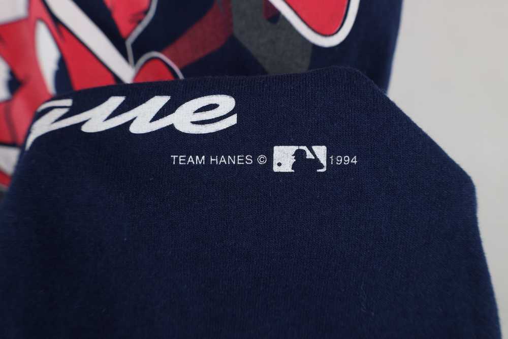 Vintage Vintage 90s Cleveland Indians Baseball Bi… - image 5