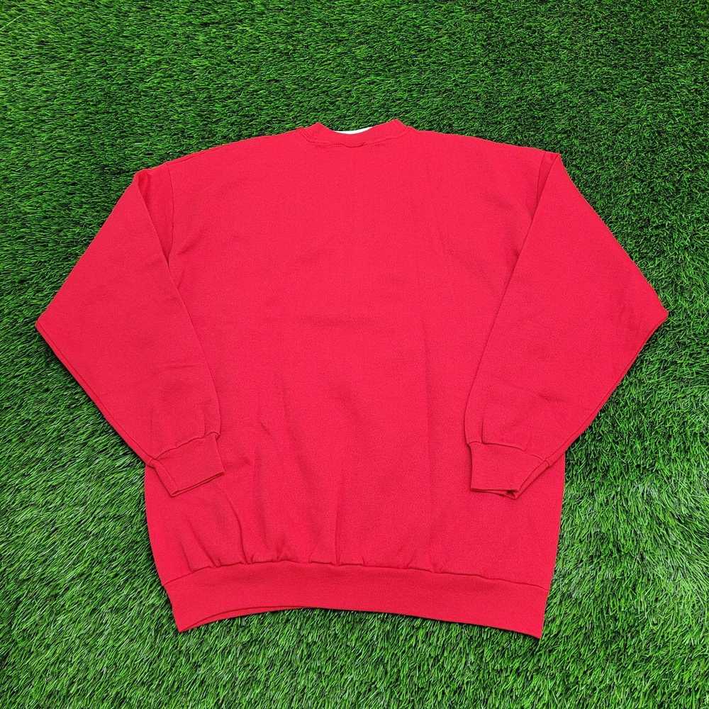 Tultex Vintage 90s Tultex Sweatshirt L/XL 22x26 R… - image 3