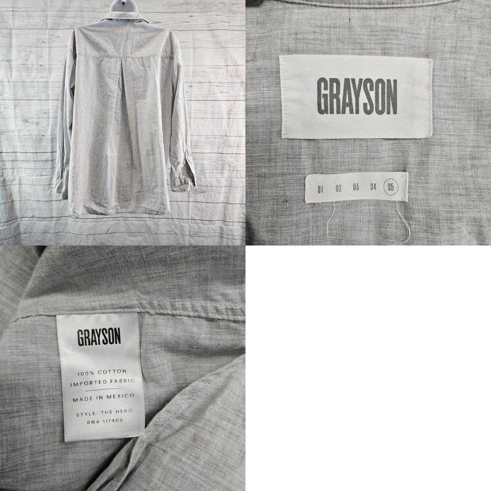 Vintage Grayson Womens The Hero Button Front Shir… - image 4