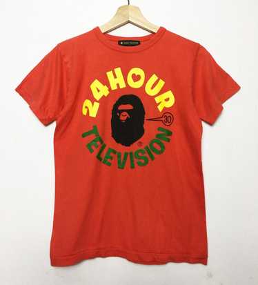 Bape × Vintage Vintage 24 Hours Television X Bape… - image 1