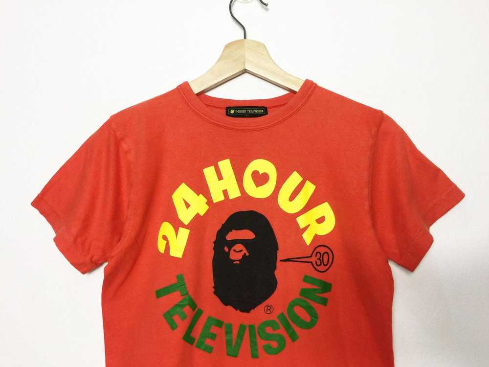 Bape × Vintage Vintage 24 Hours Television X Bape… - image 2