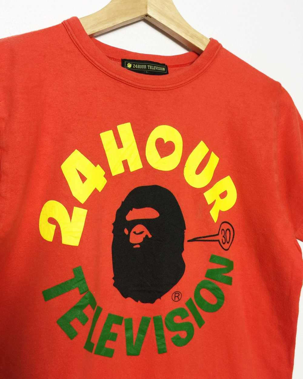 Bape × Vintage Vintage 24 Hours Television X Bape… - image 3