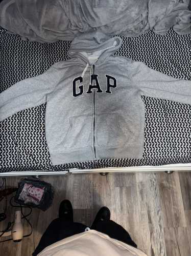 Gap heather grey Vintage GAP zip up Large