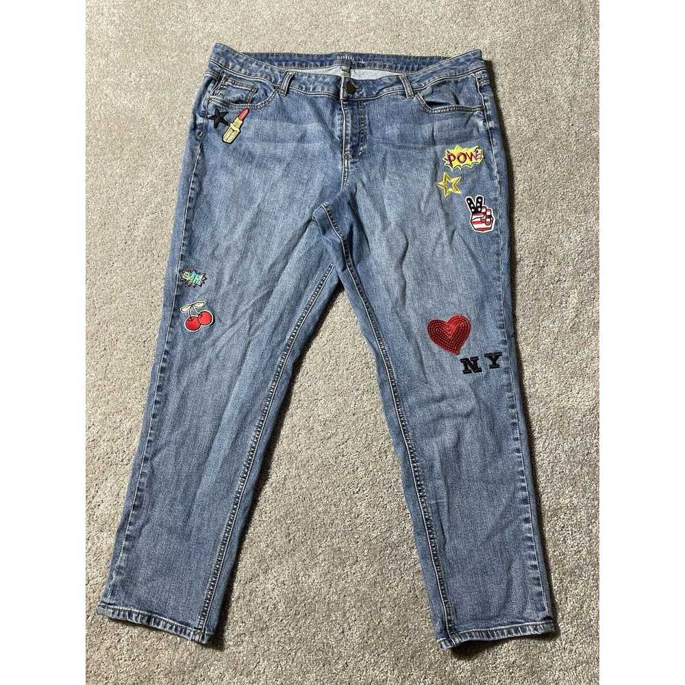 Other 90s Y2K Jeans Women 16 Relaxed Boyfriend Pa… - image 1