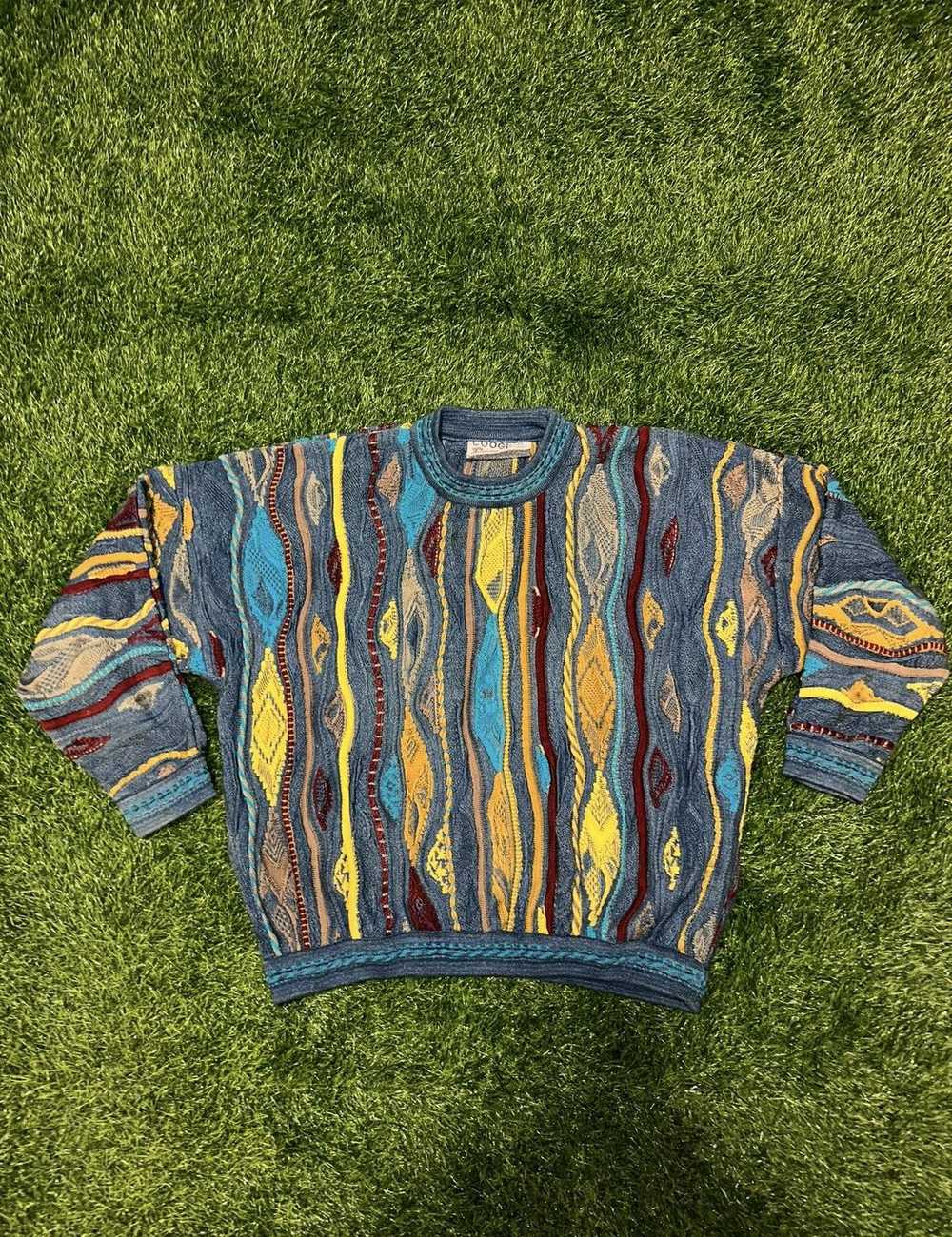 Coogi × Vintage Vintage Coogi Blues Australia Swe… - image 1