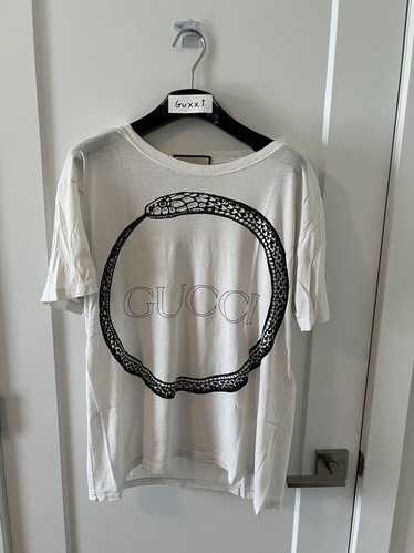 Gucci Gucci Ouroboros snake t shirt