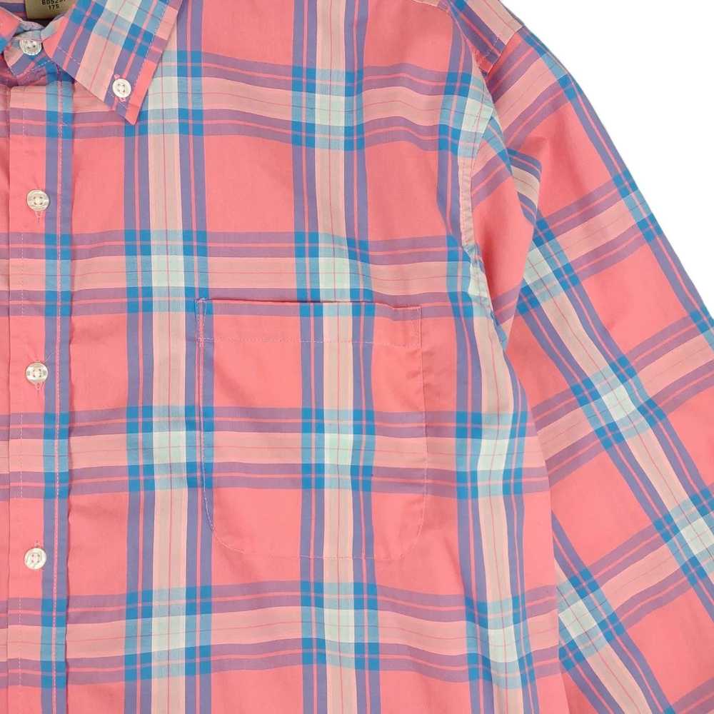 Vintage SCANDIA WOODS Men's 3XL Pink Plaid Button… - image 3