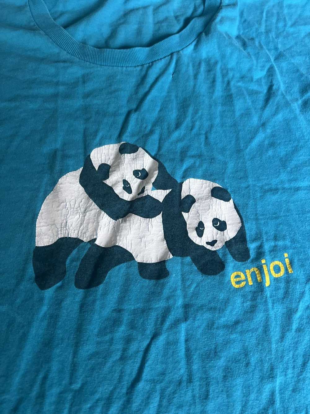 Vintage Vintage Y2K Enjoi Panda Graphic skate tee - image 2