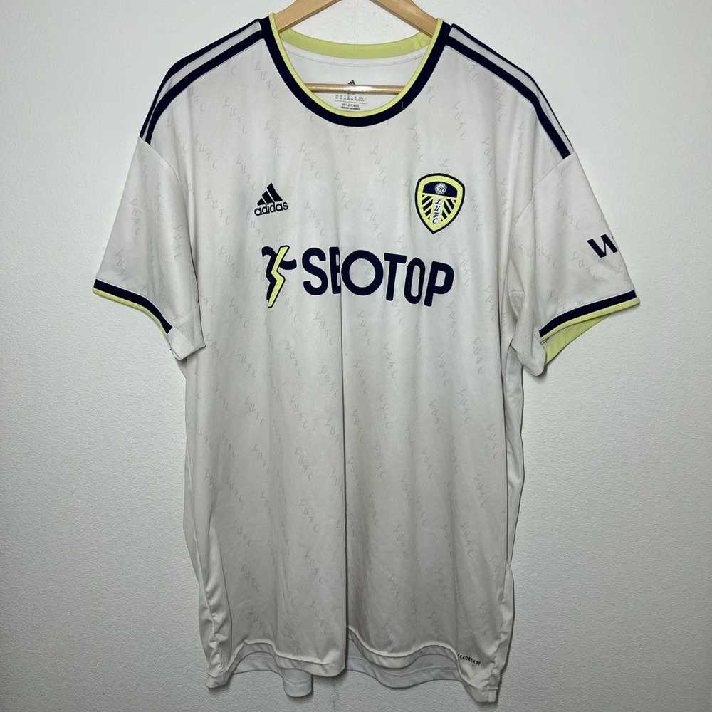 Adidas × Soccer Jersey Leeds United 2022-2023 Hom… - image 1