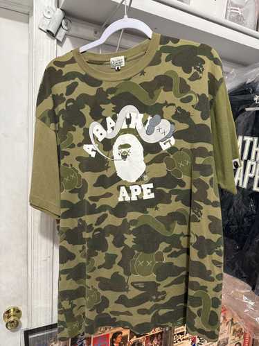 Bape × Kaws Bape x Kaws College Bendy Camo Tee (20