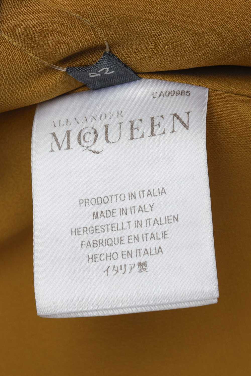 Alexander McQueen Alexander McQueen RARE Golden Y… - image 10