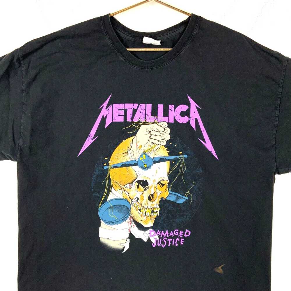 Hanes Vintage Metallica Pushead T-Shirt Size 2XL … - image 3