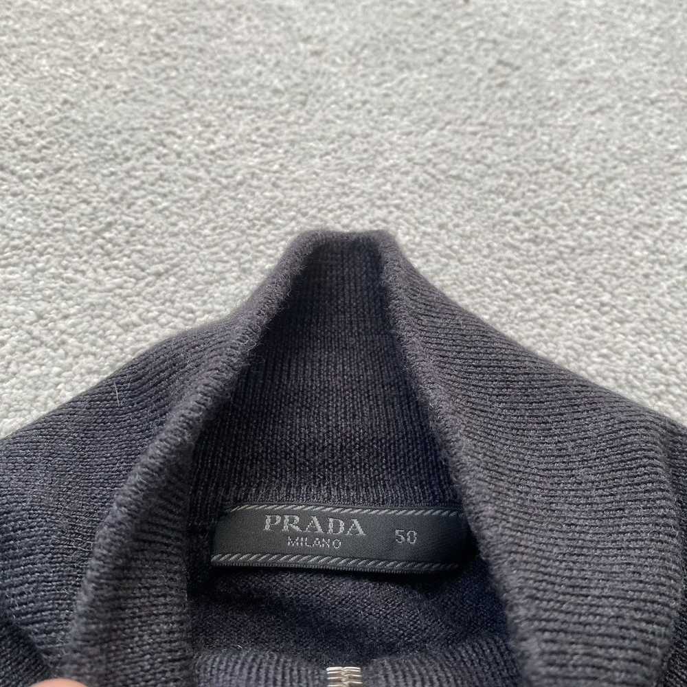 Designer × Luxury × Prada Prada Wool Zip Up - image 4