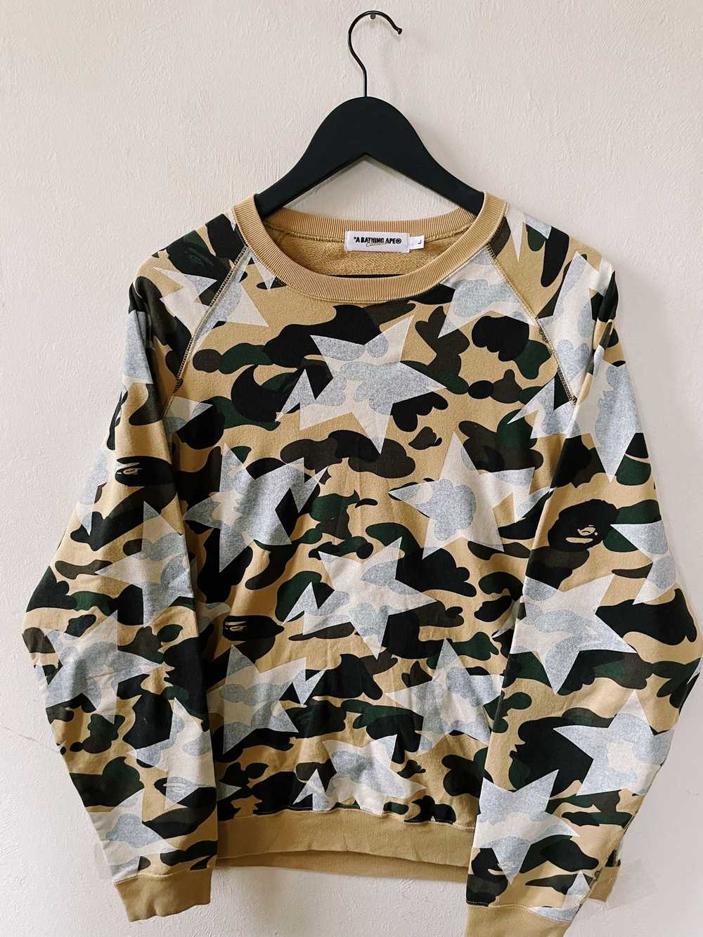 Bape Bape A Bathing Ape Bapesta Logo All Over 1st… - image 1