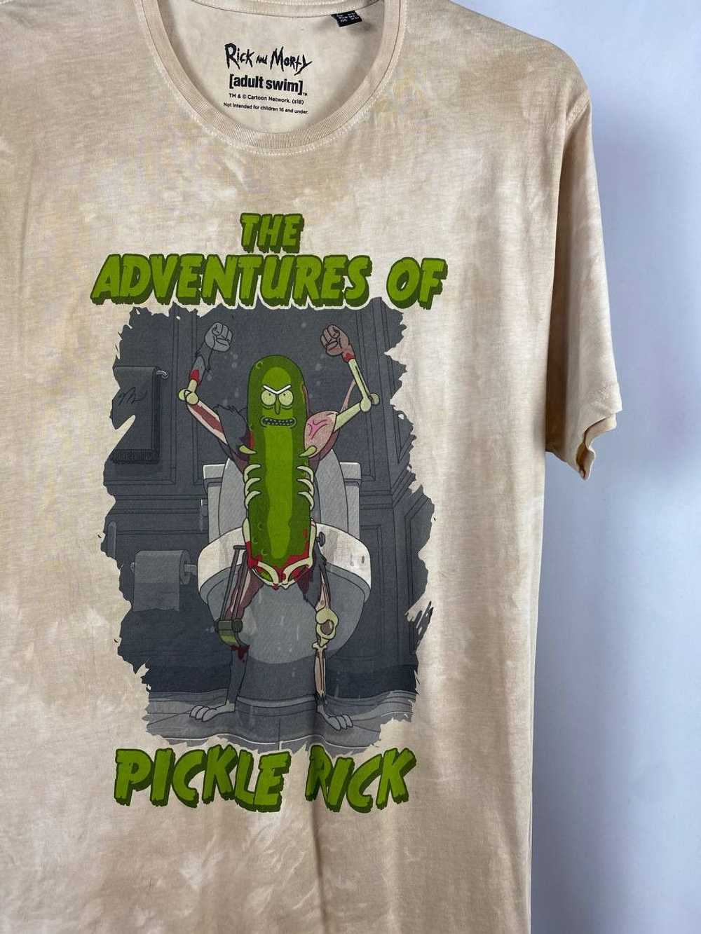 Movie × Streetwear Rick and Morty big logo Pickle… - image 5