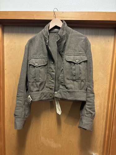 Military 1950s british battle blouse