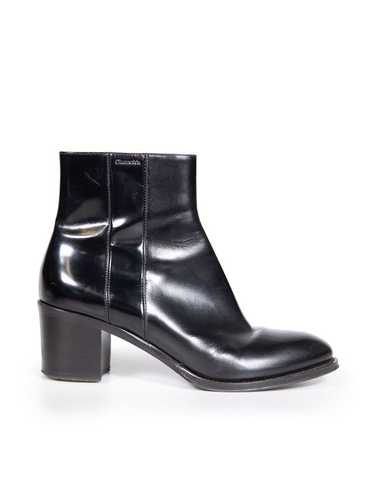 Churchs Black Patent Church’s Mid Calf Boots