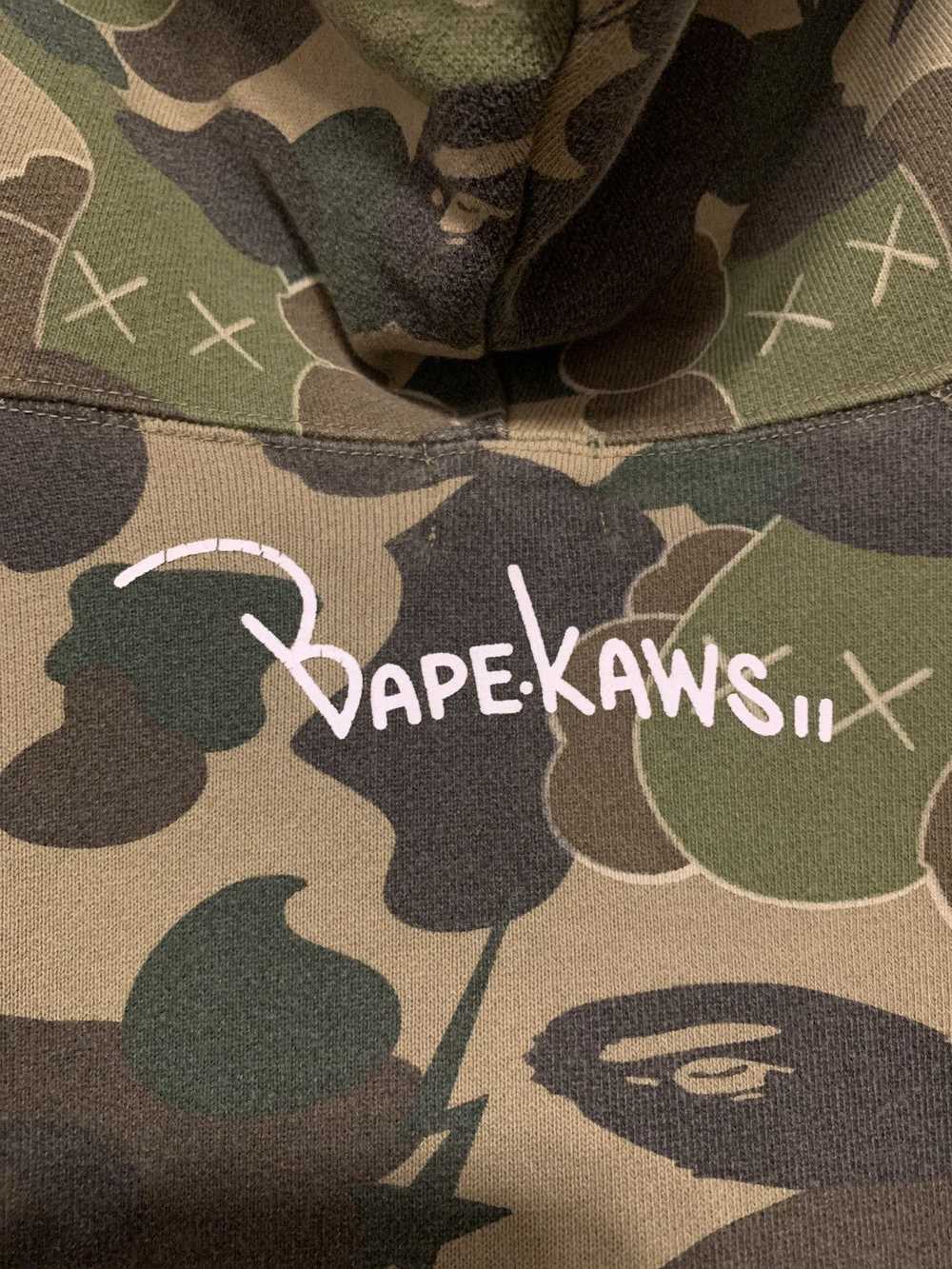 Bape × Kaws Bape x Kaws 1st Camo Bendy Full Zip H… - image 5