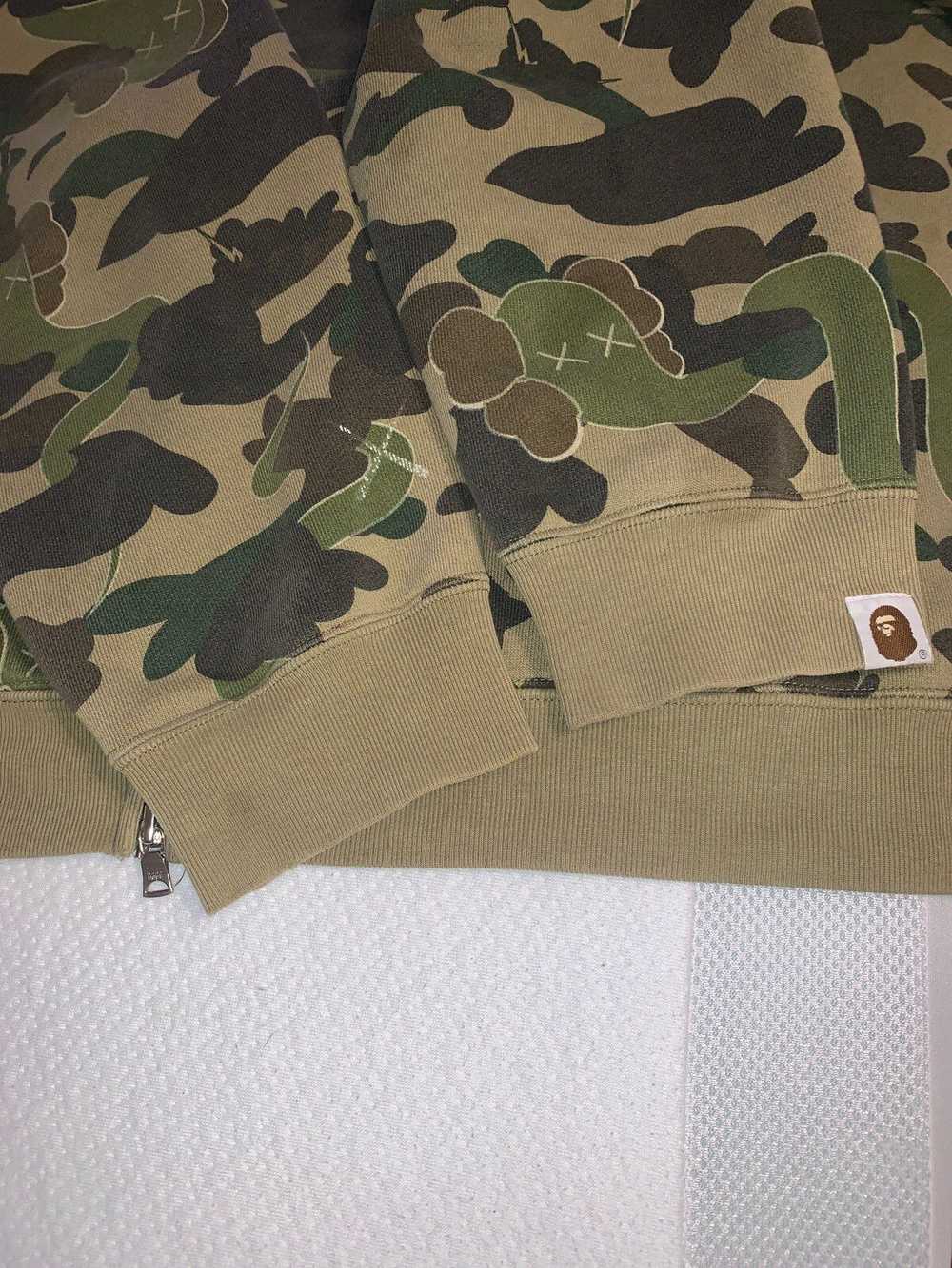 Bape × Kaws Bape x Kaws 1st Camo Bendy Full Zip H… - image 7