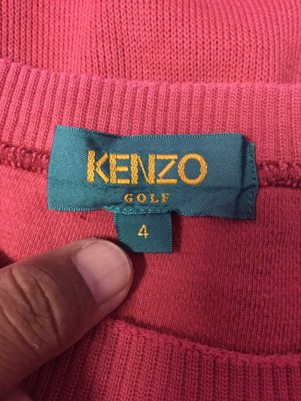 Kenzo Vintage 90’s Kenzo Golf Sweatshirts - image 3