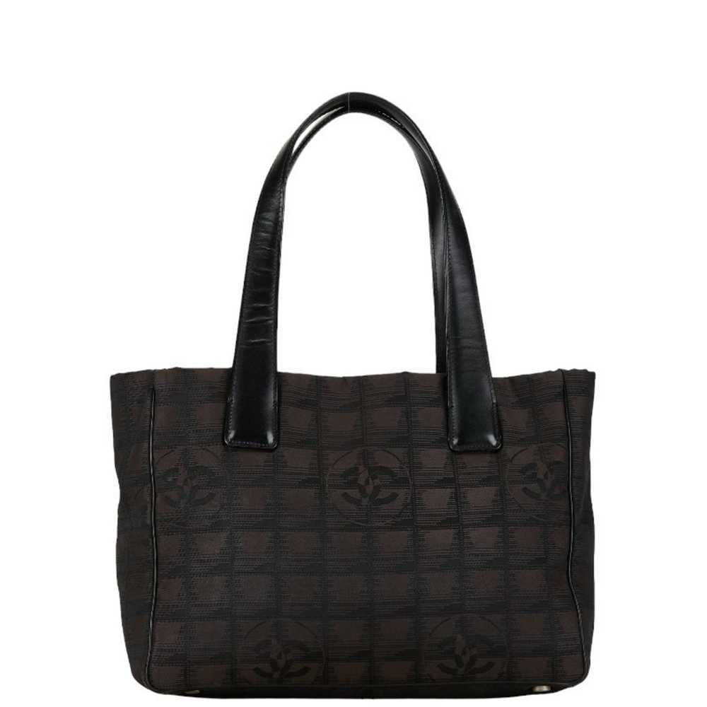 Chanel Chanel New Travel Line Handbag Black Brown… - image 3