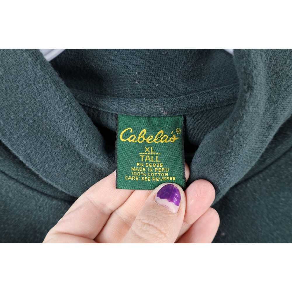 Cabelas × Vintage Vintage 90s Cabelas Faded Long … - image 4