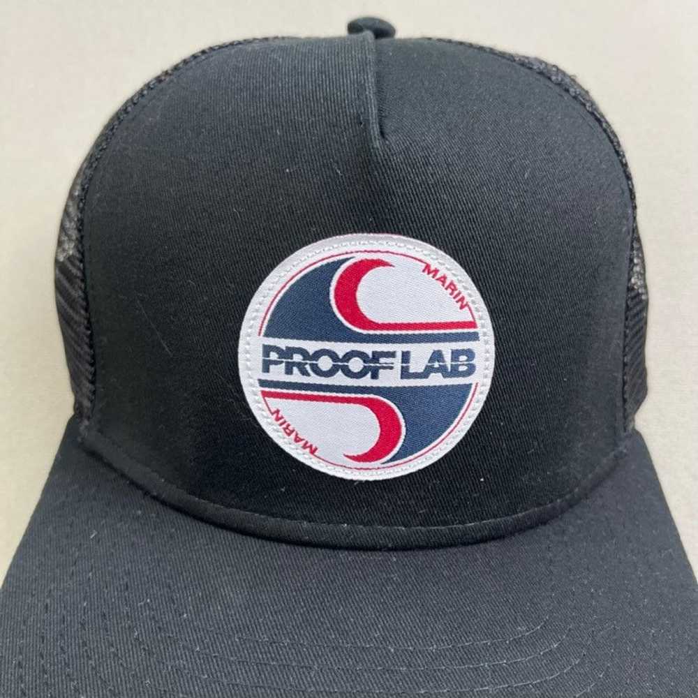 Brand Proof Lab Hat Cap Snapback Trucker Black Su… - image 3