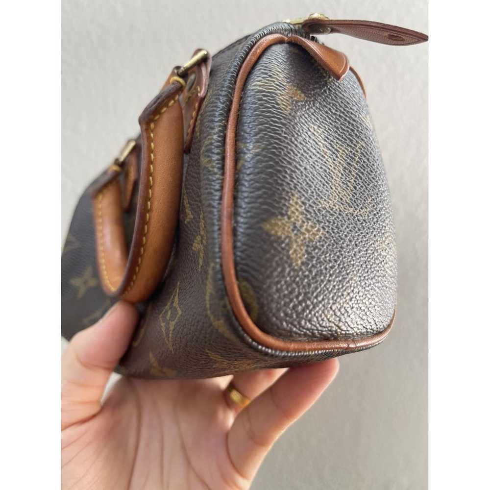 Louis Vuitton Nano Speedy / Mini Hl leather handb… - image 3