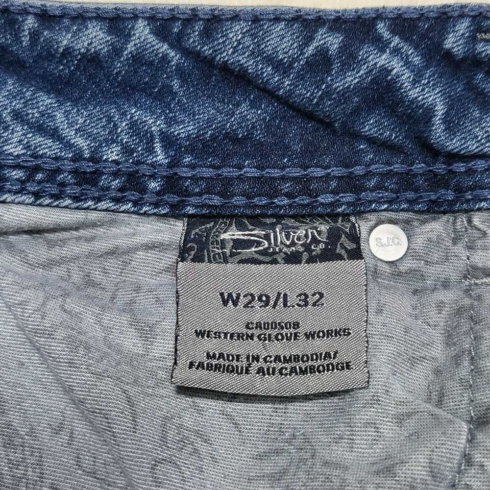 Silver Silver Suki Surplus Medium Wash Straight L… - image 8