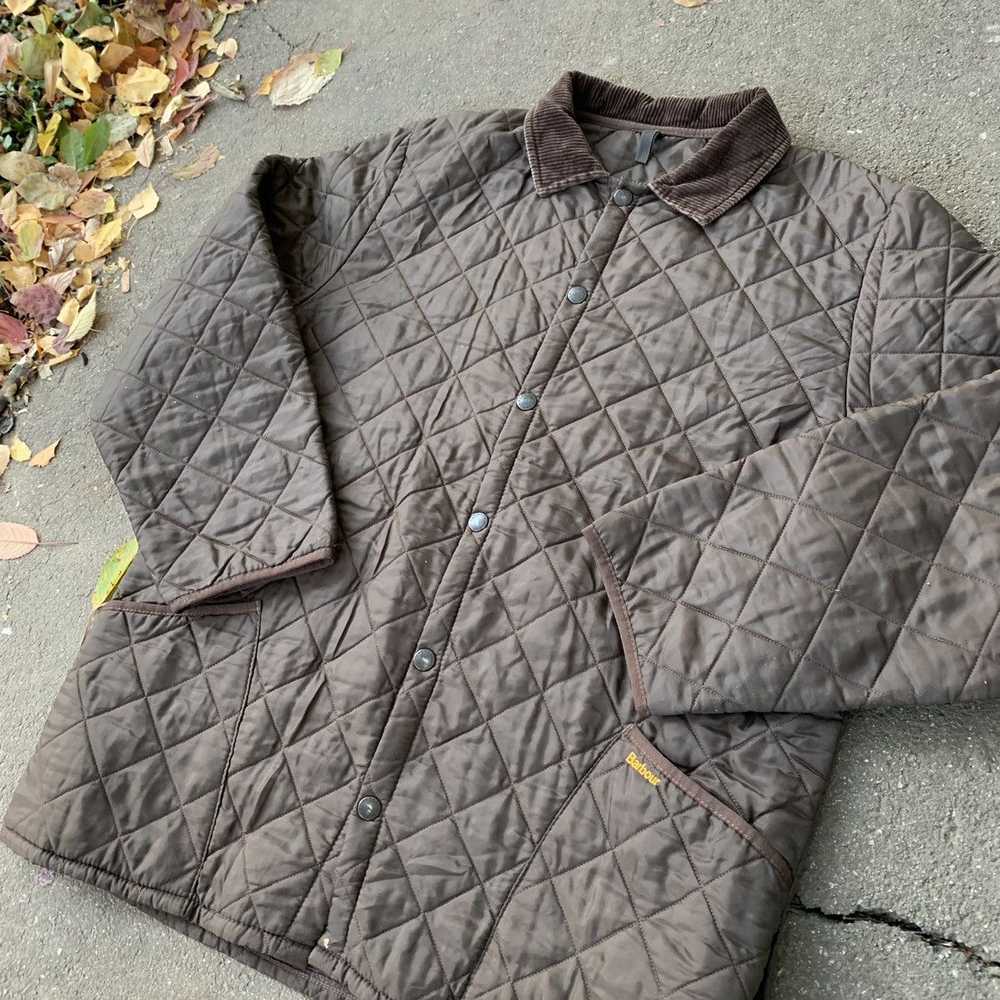 Barbour × Vintage Vintage Barbour Quilted Jacket … - image 2