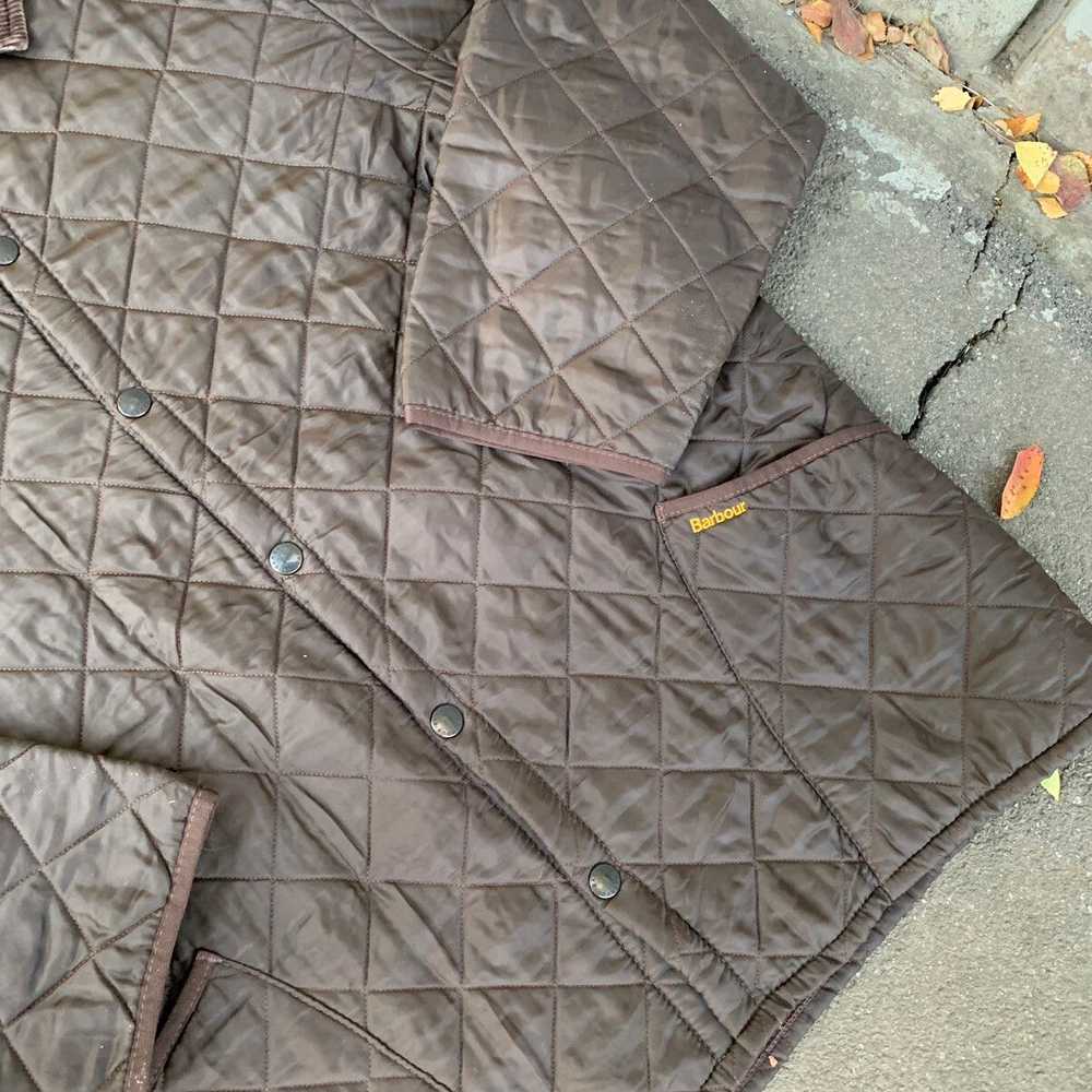 Barbour × Vintage Vintage Barbour Quilted Jacket … - image 3